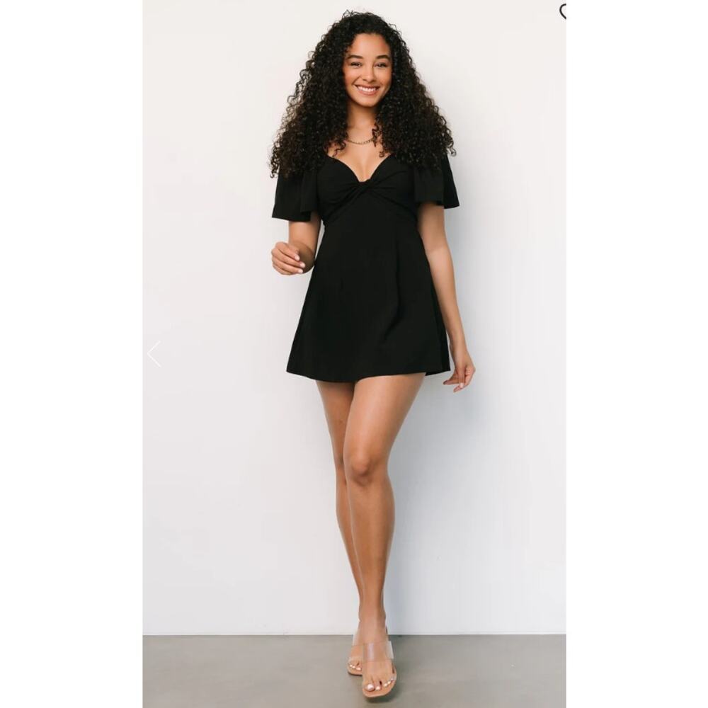 Baltic Born Lowell Skort Romper Black